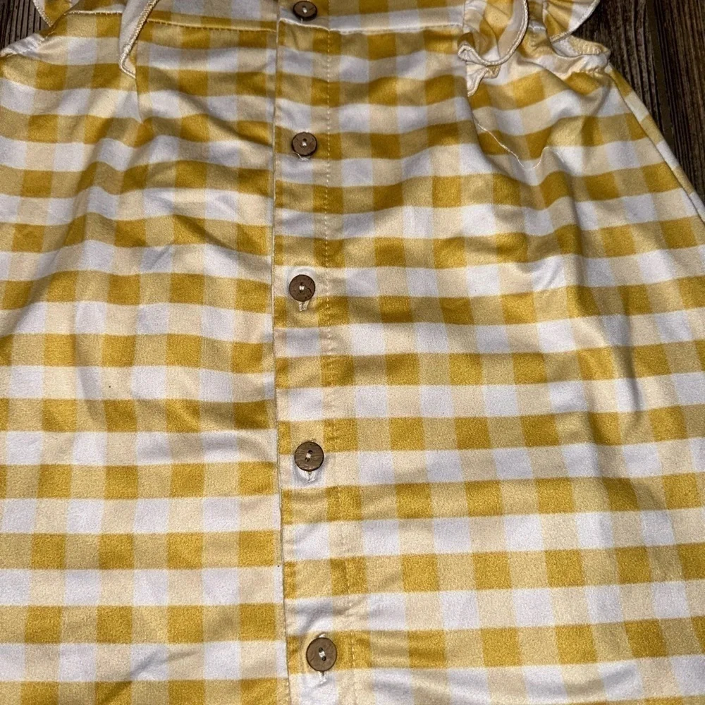 Melina & Me Ruffle Gingham Dress